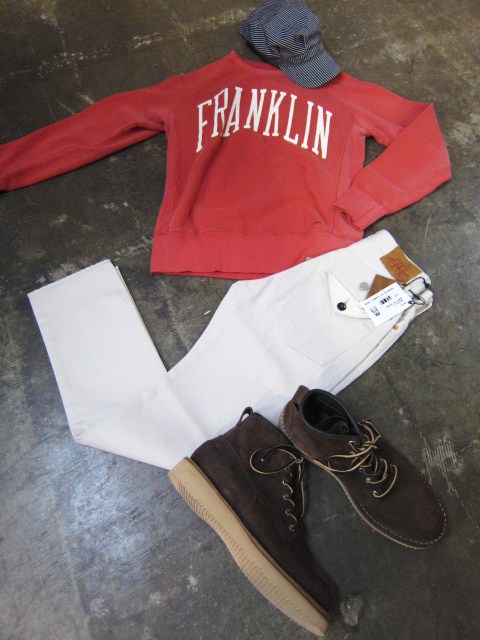 FRANKLIN ・・・ Vintage WASH PRINT CRUE SWEAT etc..._d0152280_61066.jpg