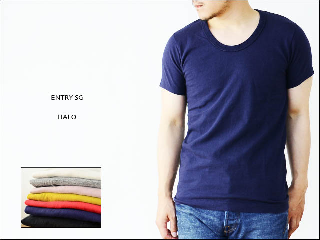 ENTRY SG[エントリーセスジー]　HALO [ハロ]　ショートスリーブUネックTシャツ [MEN\'S]_f0051306_18401041.jpg