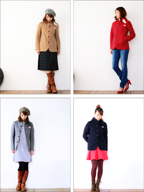 DANTON [ダントン] WOOL MOSSER JACKET [ウールモッサージャケット][JD-8243] LADY\'S _f0051306_18454260.jpg