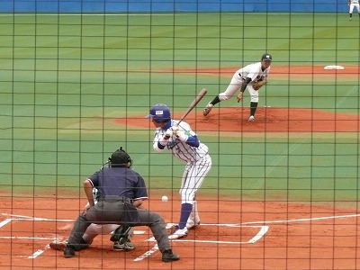 立正大対専修大 9月25日 東都大学野球2部_b0166128_1241375.jpg
