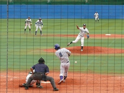 立正大対専修大 9月25日 東都大学野球2部_b0166128_12444681.jpg