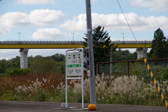 2012年 SLニセコ号往路 ニセコ駅_a0016730_1192995.jpg