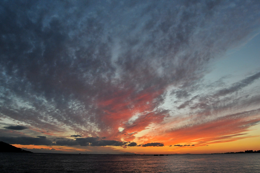 明石海峡夕景（通勤撮影夕方の部）_d0148541_2126417.jpg