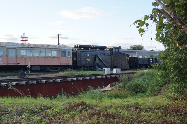 津軽鉄道の秋・・小樽運河 鮭、素敵な津軽鉄道、津軽鉄道と沿線の花、岩木山と津軽鉄道、岩木山とりんご_d0181492_9472217.jpg