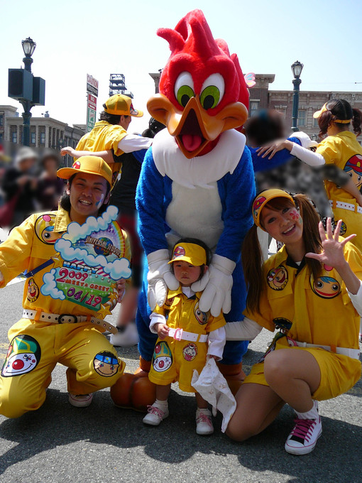 2009年USJキャラクターハッピーミート＆グリート＊ハッピーダンサー_a0127414_2142811.jpg