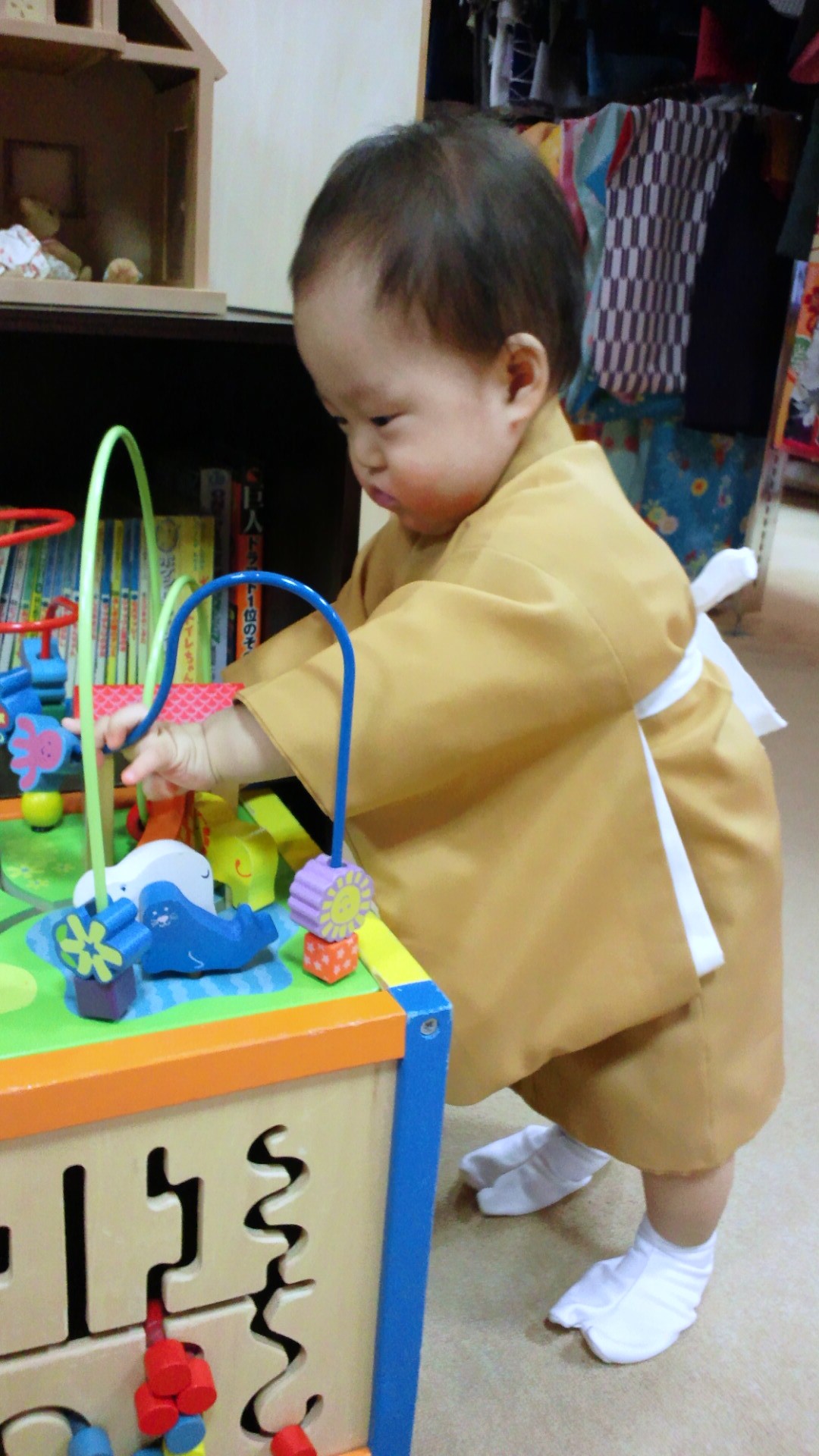 1歳の記念写真を撮ってきました_a0267942_1501360.jpg