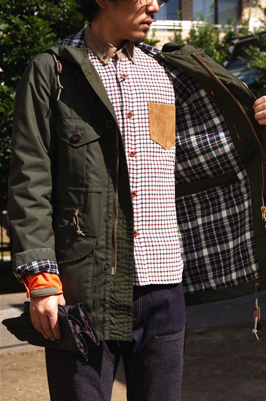 COMME des GARCONS HOMME × British Millerain Coat! : UNDERPASS