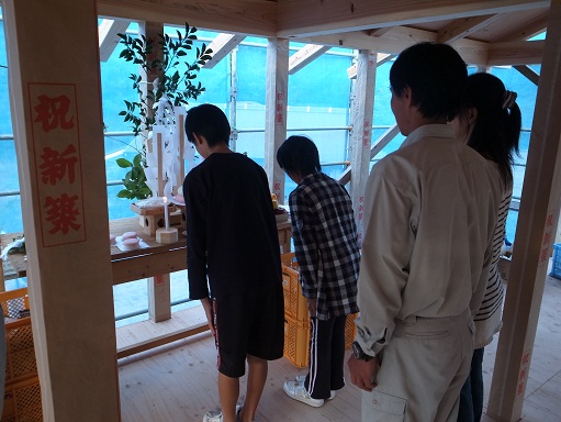 祝・上棟 J´s Home_d0087595_2046685.jpg