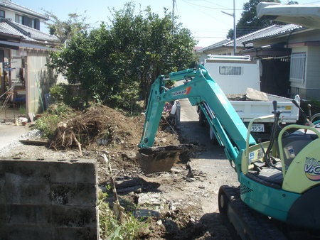 宮崎市Y様邸車庫増設工事_b0236217_12511852.jpg