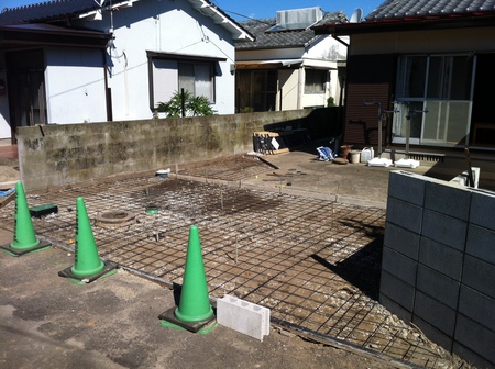 宮崎市Y様邸車庫増設工事_b0236217_12555653.jpg