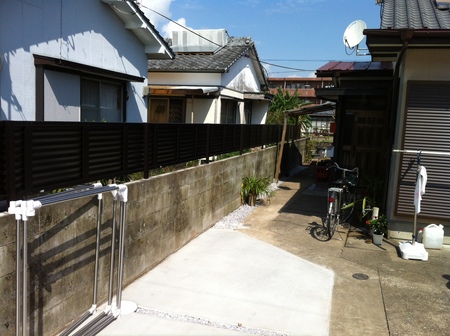 宮崎市Y様邸車庫増設工事_b0236217_12565733.jpg