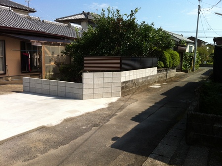 宮崎市Y様邸車庫増設工事_b0236217_1352292.jpg