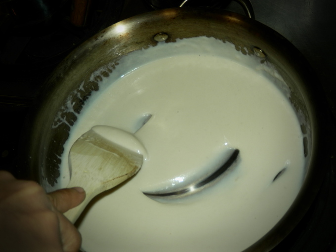 「耳納豚と(栗)の豆乳グラタン」作り☆_a0125419_8395717.jpg