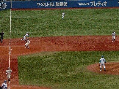 國學院大対青学大 10月3日 東都大学野球1部_b0166128_15413750.jpg