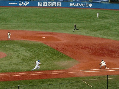 國學院大対青学大 10月3日 東都大学野球1部_b0166128_15594468.jpg