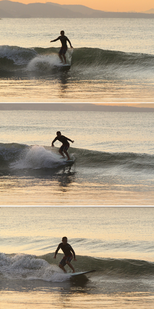 2012/10/12(FRI) Surfing in a morning glow. _a0157069_611398.jpg