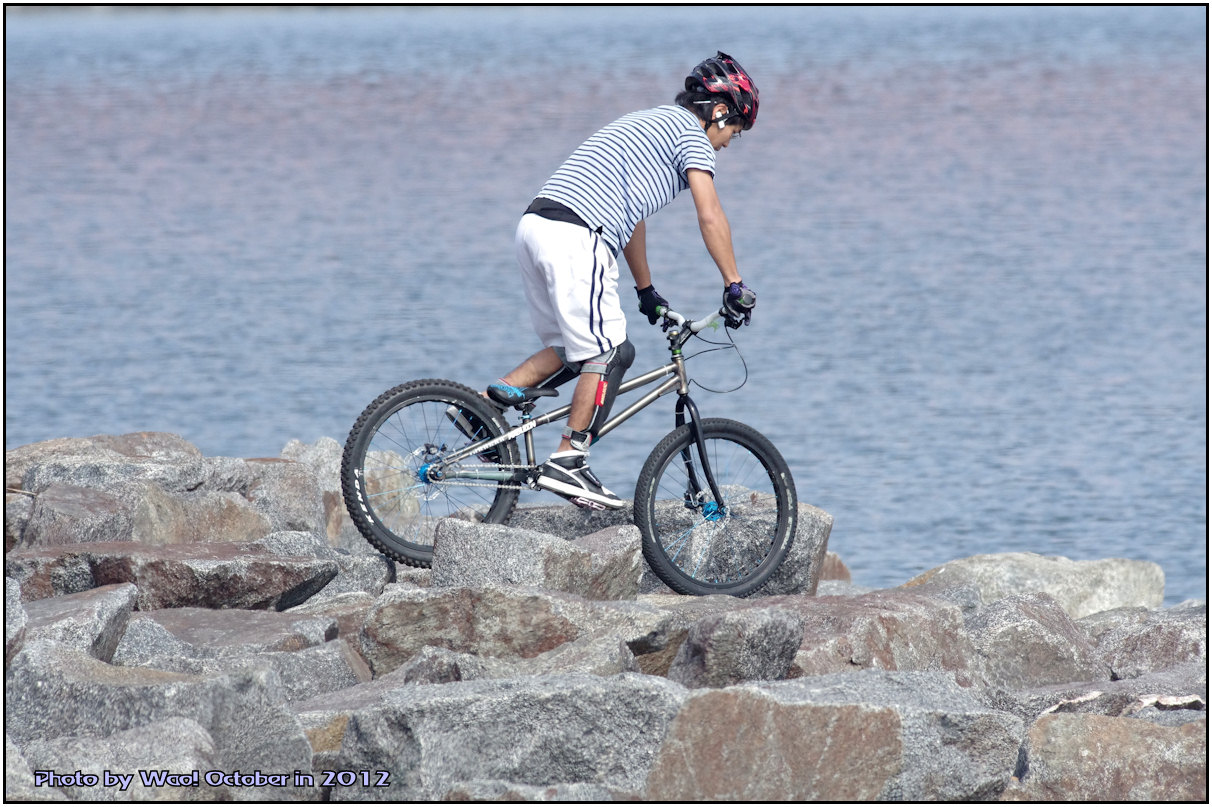 ＭＴＢ・トライアル　練習風景_c0198669_16184044.jpg