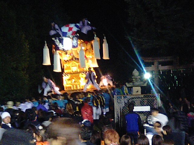 中新居浜太鼓祭り 開幕　(萩岡神社)…2012・10・16_f0231709_9224219.jpg