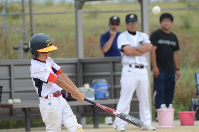 山中学童野球ジュニアチーム初勝利とサヨナラ負け_d0095673_1215281.jpg