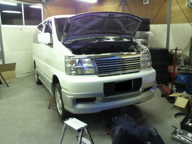 ☆車検入庫ありがとうございます!!(新川店)_c0161601_1644312.jpg