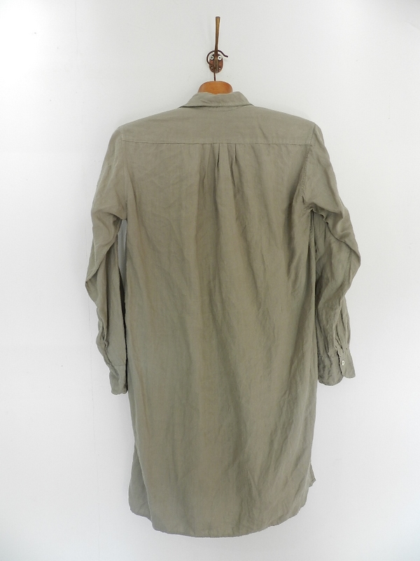 Linen grand-pa shirts over dyed with vintage gray_f0226051_11442144.jpg