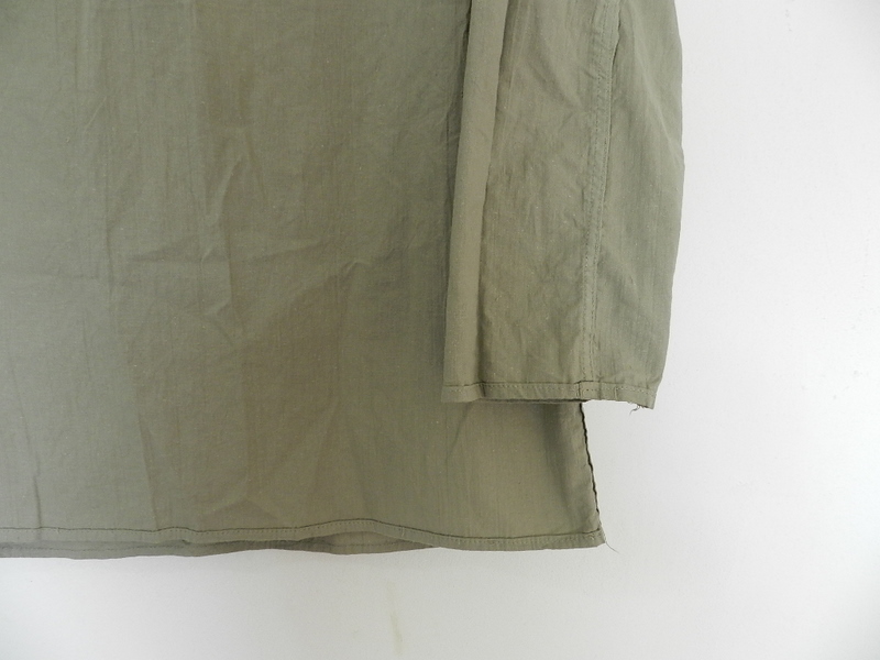 Linen grand-pa shirts over dyed with vintage gray_f0226051_11463572.jpg