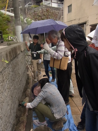 別府石の石積みワークショップ 1日目_e0251278_17554294.jpg