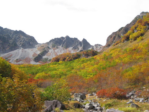 紅葉の秋山登山　　涸沢に行ってきました_b0281092_1058935.jpg