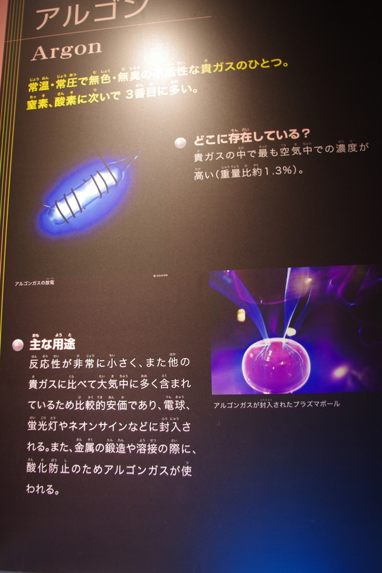 元素のふしぎ展へ 15 118種類の元素 塩素 アルゴン 世界はこんなにおもしろい