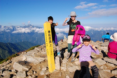 唐松岳登山　～唐松岳⑤～_f0177714_9425222.jpg