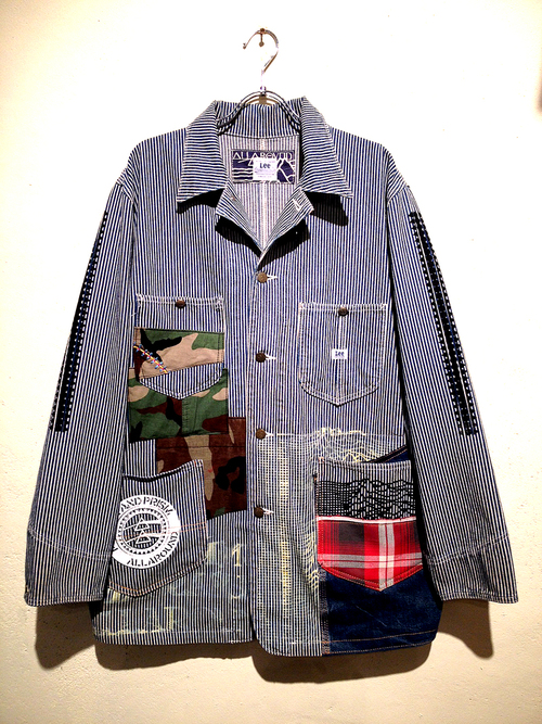 CUSTOM SERIES *DENIM&WORK (Hickory Stripe coverall)_f0126931_2031043.jpg