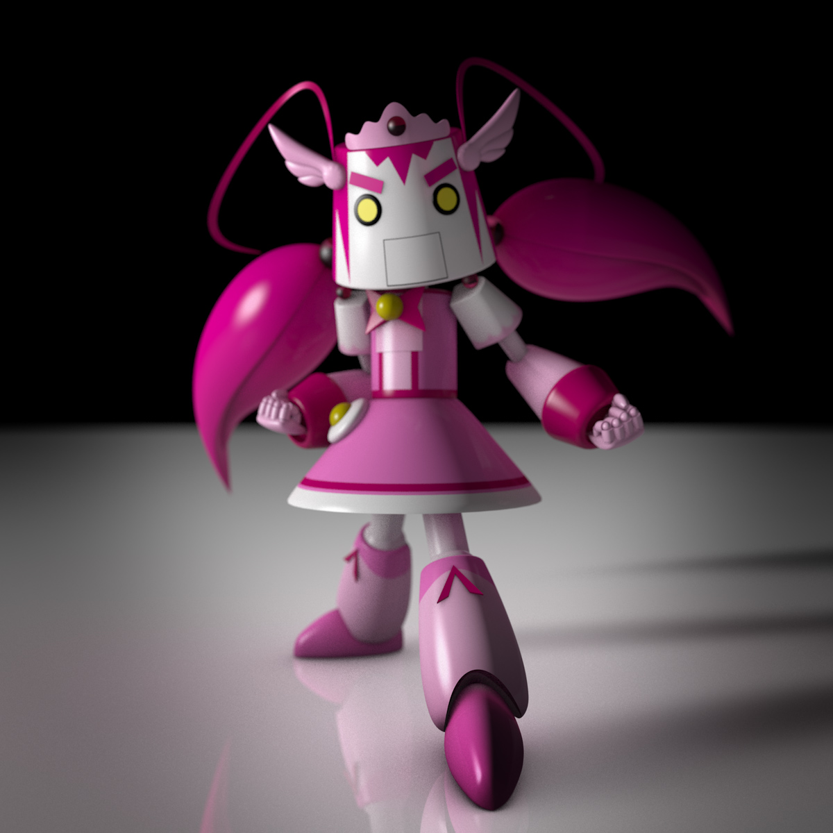 ハッピーロボ スマイルプリキュア35話より Cp Ex ゴシック 羽根 天使 悪魔 妖精 球体関節人形のコスプレ加工画像 ハッピーロボ スマイルプリキュア35話より Cp Ex ゴシック 羽根 天使 悪魔 妖精 球体関節人形のコスプレ加工画像