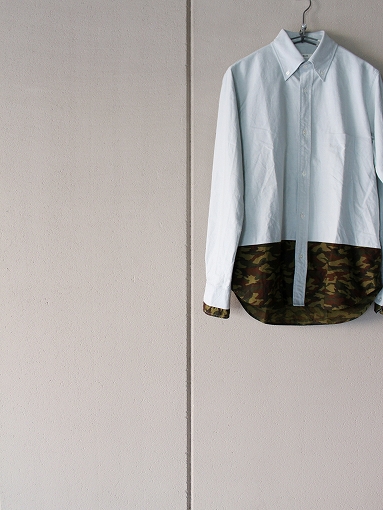 BLACK & BLUE　 OXFORD BD SHIRT / LIGHT BLUE × KAMO_b0139281_15224275.jpg