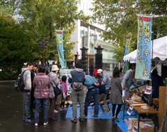 平成24年10月20日 道民森づくり ネットワークの集い2012 天候:雨時々曇 参加人数:13名_c0173813_22283686.jpg