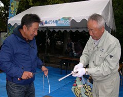 平成24年10月20日 道民森づくり ネットワークの集い2012 天候:雨時々曇 参加人数:13名_c0173813_2294514.jpg