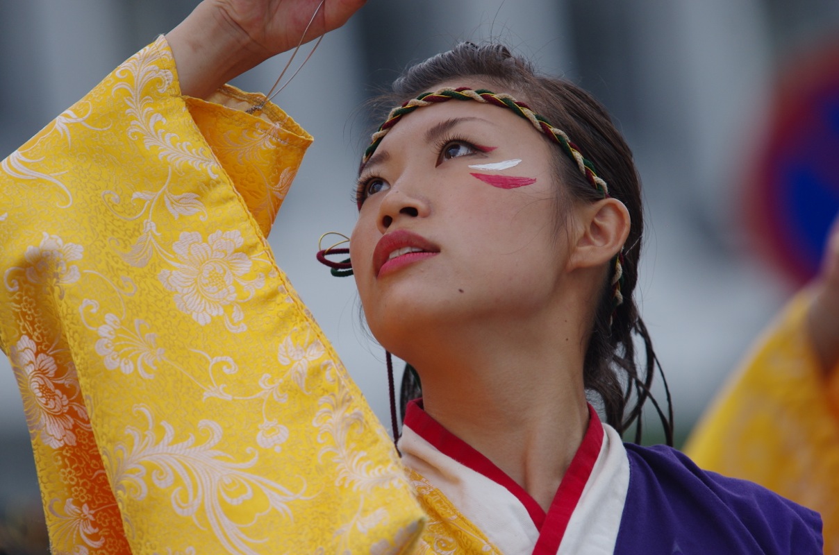 高知よさこい２０１２本祭二日目梅の辻競演場その２６（おどりんちゅ）_a0009554_22164629.jpg