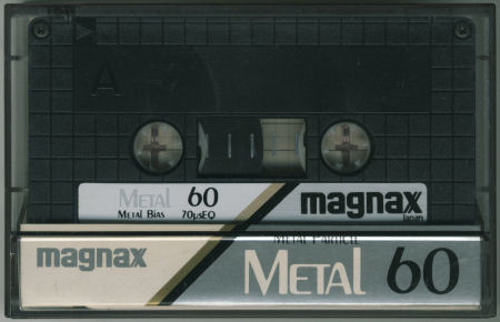 magnax METAL : カセットテープ収蔵品展示館