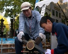 平成24年10月20日 道民森づくり ネットワークの集い2012 天候:雨時々曇 参加人数:13名_c0173813_1084121.jpg