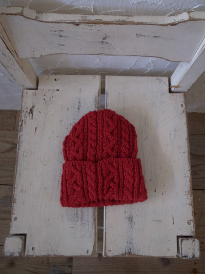 woolのニットキャップ_a0113127_12164576.jpg