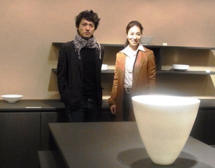 陶磁器家、新里明士さん個展。「新里明士展」_a0138976_17145525.jpg