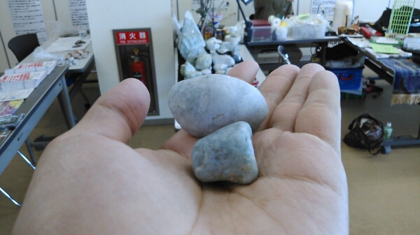 遂にヒスイ発見(*^_^*)_d0235898_20574647.jpg