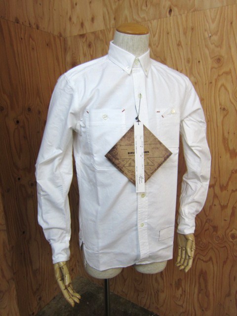 BIRVIN UNIFORM ・・・ バービン流 WHITE B/D SHIRTS!★!_d0152280_1213384.jpg