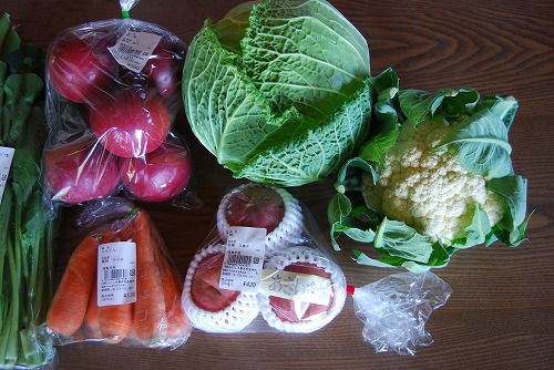 裏磐梯:ふくしま直売所の野菜_c0124100_0221086.jpg