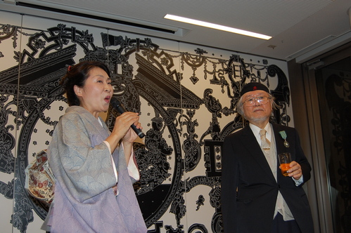 速報:松本零士氏、フランス共和国より藝術文化勲章シュヴァリエに叙された_f0039351_0231225.jpg