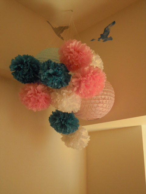 paper pompoms 今日の終わりに paper pompoms 今日の終わりに