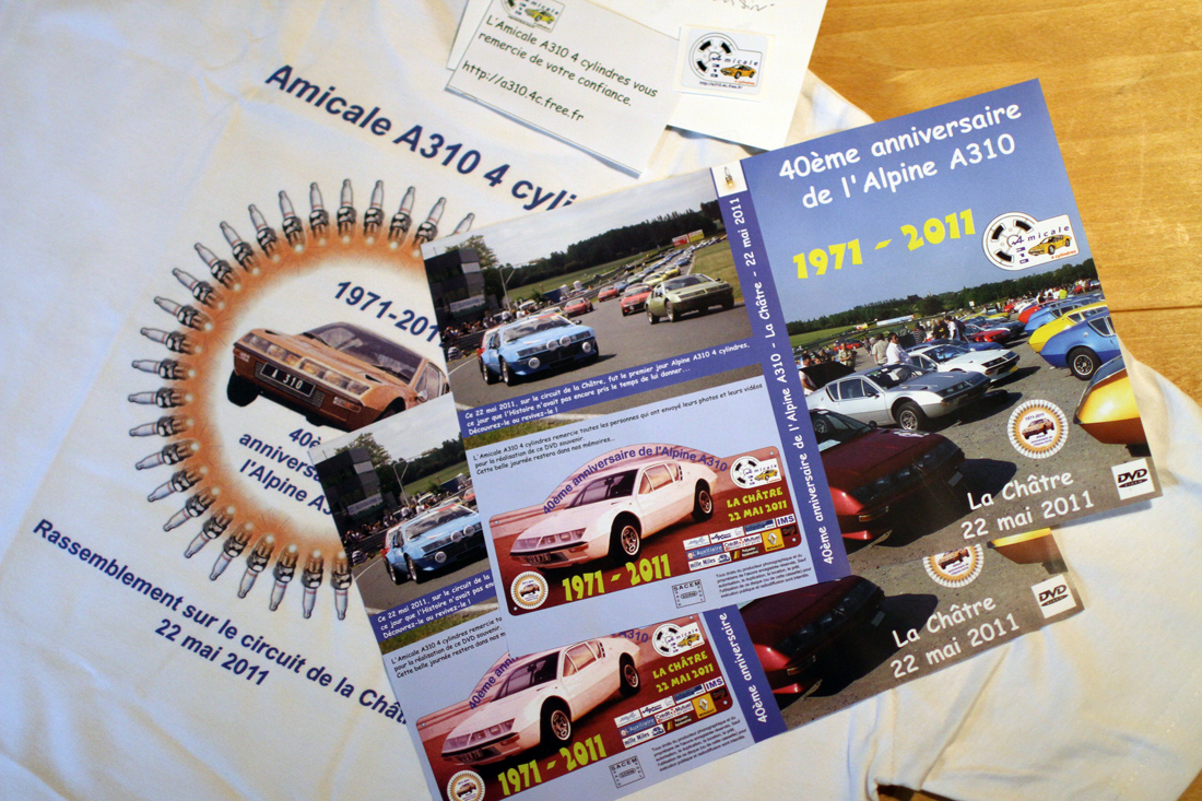 ALPINE A310 Tee shirt collector 40ème anniversaire_e0190023_020614.jpg
