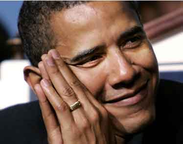 オバマ大統領の指輪と頭部のキズの秘密 画像 つかさ組
