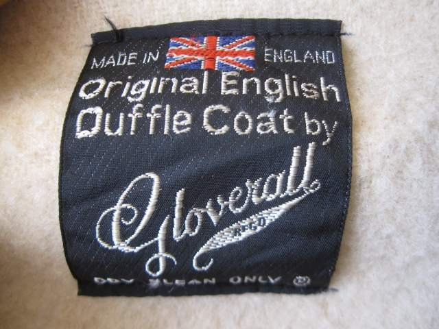 70\'s Gloverall Duffle Coat England Made!!_d0098545_1205629.jpg