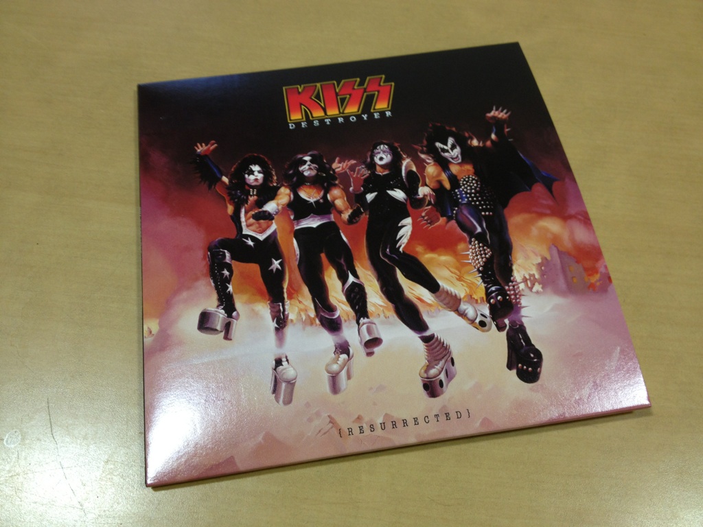 KISS \"DESTROYER/地獄の軍団 リザレクテッド 紙ジャケット仕様\"_c0102552_14174228.jpg