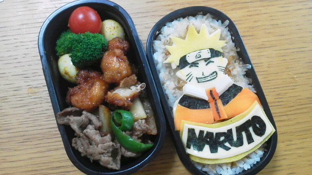 ｎａｒｕｔｏキャラ弁 まいにちたのしく